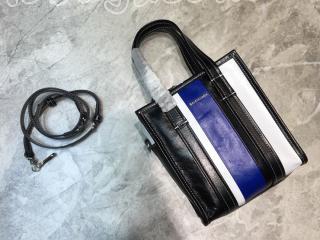 bazar553 バレンシアガ バッグ コピー BALENCIAGA N級 BAZAR ストライプ柄トートバッグXXS レディース ショルダーバッグ 4色可選択