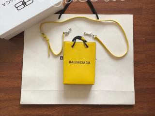 593826-3 N級 バレンシアガ バッグ スーパーコピー BALENCIAGA Shopping Bag ショッピング フォンホルダーバッグ 5色可選択