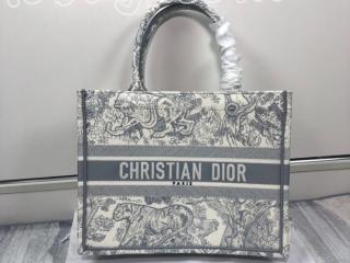 M1296ZTDT_M932 ディオール バッグ コピー “DIOR BOOK TOTE” “トワル ドゥ ジュイ”スモールバッグ レディース トートバッグ