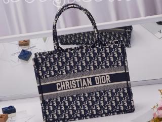 M1296ZRIW_M928 ディオール バッグ コピー “DIOR BOOK TOTE” “ディオール オブリーク” スモールバッグ レディース トートバッグ