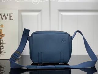 317.12AA72-5820 ロエベ バッグ コピー LOEWE N級 ミリタリー メッセンジャー XS バッグ メンズ ショルダーバッグ 3色可選択 インディゴ