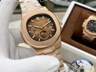 パテックフィリップ ノーチラス PATEK PHILIPPE アナログ時計 5711　自動巻ムーブメント 幅42mm [ケース]ピンクゴールド　[ベルト]ピンクゴールド　[文字盤]複数色を選択可