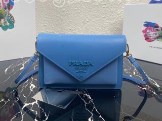 1BP020-4 ラダ バッグ スーパーコピー PRADA N級品 プSaffiano サフィアーノレザー ミニバッグ レディース ショルダーバッグ 8色可選択