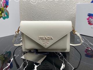 1BP020-5 ラダ バッグ コピー PRADA N級品 プSaffiano サフィアーノレザー ミニバッグ レディース ショルダーバッグ 8色可選択