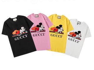 限定コラボ GUCCI×Disney★2020SS★ミッキーマウスTシャツ★4色 グッチ Tシャツ 2020年新作【レディース・メンズ用】