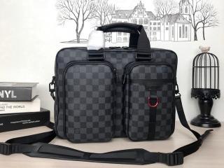 N40278 ルイヴィトン ダミエ・グラフィット バッグ コピー 「LOUIS VUITTON」 UTILITY ビジネスバッグ メンズバッグ