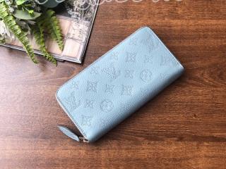 M69032 ルイヴィトン マヒナ 長財布 コピー 「LOUIS VUITTON」 ジッピー・ウォレット レディース ラウンドファスナー財布 ヴェール ラグーン