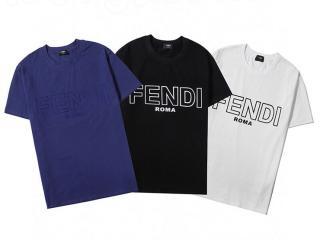 ファンディ Tシャツ 2020年新作【レディース・メンズ用】FENDI 半袖シャツ 複色選択可