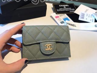 AP0230-1 シャネル 財布 スーパーコピー CHANEL クラシック スモール フラップ ウォレット レディース 三つ折り財布 9色可選択