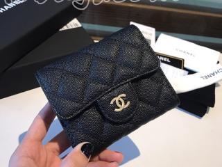 A0240-1 シャネル 財布 コピー CHANEL TIMELESS CLASSICS タイムレス クラッシック レディース 三つ折り財布 9色可選択