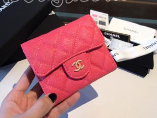 A0240-3 シャネル 財布 コピー CHANEL TIMELESS CLASSICS タイムレス クラッシック レディース 三つ折り財布 9色可選択