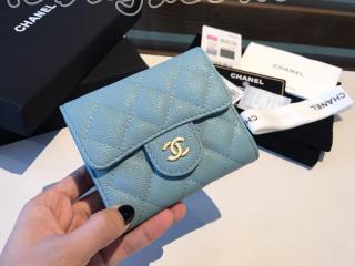 A0240-4 シャネル 財布 スーパーコピー CHANEL TIMELESS CLASSICS タイムレス クラッシック レディース 三つ折り財布 9色可選択