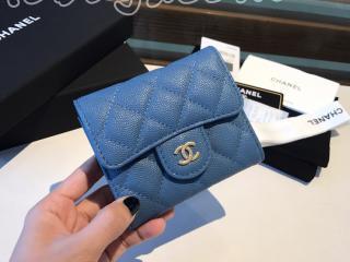 A0240-5 シャネル 財布 コピー CHANEL TIMELESS CLASSICS タイムレス クラッシック レディース 三つ折り財布 9色可選択