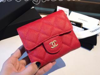 A0240-6 シャネル 財布 スーパーコピー CHANEL TIMELESS CLASSICS タイムレス クラッシック レディース 三つ折り財布 9色可選択