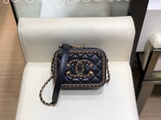 A84452 B02823 94305 シャネル バッグ コピー 20新作 CHANEL チェーン クラッチ ゴートスキン レディース ショルダーバッグ 2色可選択 ブラック