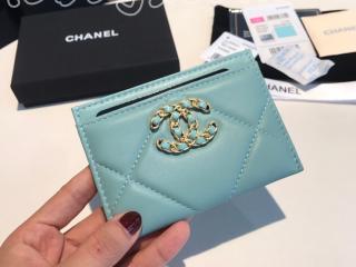 AP1167-2 シャネル 財布 スーパーコピー CHANEL 19 card holder カードケース ラムスキン レディース財布 7色可選択