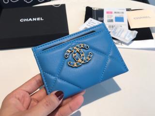 AP1167-4 シャネル 財布 スーパーコピー CHANEL 19 card holder カードケース ラムスキン レディース財布 7色可選択