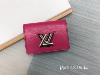 M69345 ルイヴィトン エピ 財布 スーパーコピー 「LOUIS VUITTON」 ツイスト・ミュルティクカルト レディース 二つ折り財布 6色可選択 シーサイド