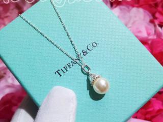 tiffany9570aティファニー パール ネックレス Tiffanyアクセサリー 記念日お誕生日プレゼント S925