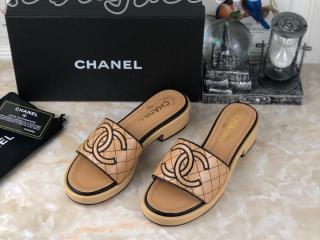 シャネル スリッパ  大CCロゴ CHANEL スリッパ サイズ：225-245