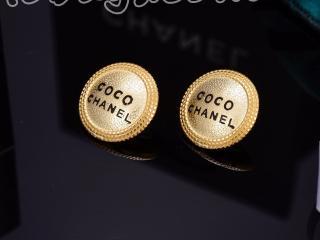 COCO CHANEL ピアス Vintage 円形 シャネル イヤリング