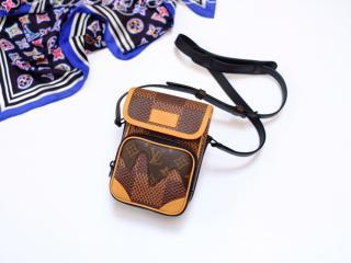 N40357 ルイヴィトン ダミエ・エベヌ バッグ スーパーコピー 「LOUIS VUITTON」 アマゾン・メッセンジャー メンズ ショルダーバッグ