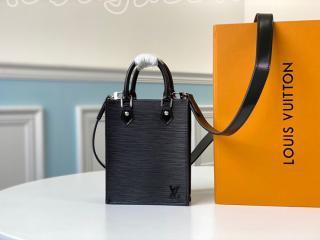 M69441 ルイヴィトン エピ バッグ スーパーコピー 「LOUIS VUITTON」 20新作 プティット・サックプラ ハンドバッグ レディース ショルダーバッグ 2色可選択 ノワール