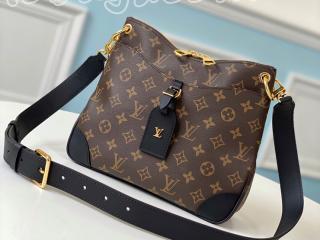 M45353 ルイヴィトン モノグラム バッグ コピー 「LOUIS VUITTON」 20新作 オデオン NM PM レディース ショルダーバッグ 2色可選択 ノワール