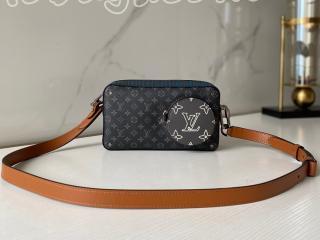 M69688 ルイヴィトン モノグラム・エクリプス バッグ コピー 「LOUIS VUITTON」 20新作 ヴォルガ・オンストラップ メンズ ショルダーバッグ