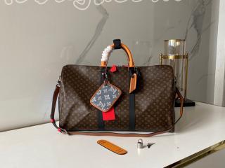 M56855 ルイヴィトン モノグラム バッグ スーパーコピー 「LOUIS VUITTON」 20新作 キーポル・バンドリエール 50 ボストンバッグ