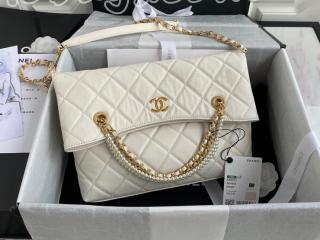 AS2213 B04443 V0832 シャネル バッグ コピー CHANEL 20新作 カーフスキン & クリスタル パール ショッピング バッグ 3色可選択