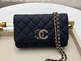 AP1794-2 シャネル バッグ コピー CHANEL 20新作 グレインド カーフスキン チェーンウォレット レディース ショルダーバッグ 3色可選択