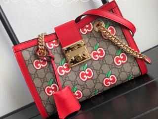 498156 2EVEG 8646 グッチ バッグ スーパーコピー GUCCI 20新作 〔パドロック〕 Padlock GGアップル レディース ショルダーバッグ