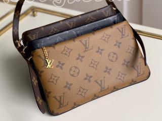 M45412 ルイヴィトン モノグラム・リバース バッグ コピー 「LOUIS VUITTON」 20新作 ポシェット・LV3 レディース ショルダーバッグ