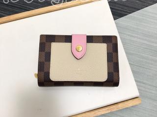 N60380 ルイヴィトン ダミエ・エベヌ 財布 スーパーコピー 「LOUIS VUITTON」 20新作 ポルトフォイユ・ジュリエット レディース 二つ折り財布 2色可選択 クレーム