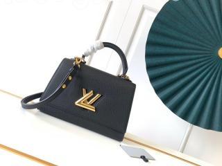 M57093 ルイヴィトン バッグ コピー 「LOUIS VUITTON」 20新作 ツイスト・ワンハンドル PM レディース ショルダーバッグ 4色可選択 ノワール