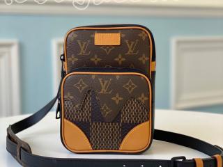 N40379 ルイヴィトン ダミエ・エベヌ バッグ コピー 「LOUIS VUITTON」 20新作 アマゾン・スリングバッグ メンズ ショルダーバッグ