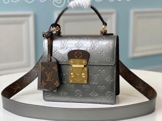 M90567 ルイヴィトン モノグラム・ヴェルニ バッグ コピー 「LOUIS VUITTON」 20新作 スプリング・ストリート PM レディース ショルダーバッグ トープ