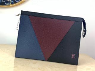 M30718 ルイヴィトン タイガ バッグ スーパーコピー 「LOUIS VUITTON」 20新作 ポシェット・ヴォワヤージュ MM メンズ クラッチバッグ