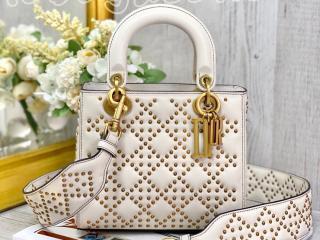 M803520-1 ディオール バッグ スーパーコピー Lady Dior スモールバッグ ハンドバッグ レディース ショルダーバッグ 2色可選択