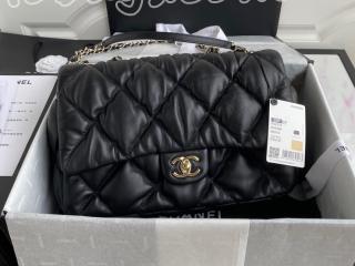 AS2234 B04398 94305 シャネル バッグ コピー CHANEL 20新作 カーフスキン ラージ フラップ バッグ ショルダーバッグ 3色可選択