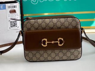 ‎645454 92TCG 8563 グッチ バッグ コピー 20新作 GUCCI 〔グッチ ホースビット 1955〕スモール ショルダーバッグ 2色可選択 ブラウン