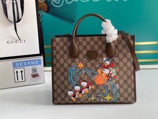 648134 2N0AT 8679 グッチ バッグ コピー 20新作 DISNEY（ディズニー）x GUCCI ドナルドダック トートバッグ