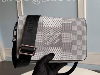 N50014 ルイヴィトン ダミエ・グラフィット バッグ コピー 「LOUIS VUITTON」 21新作 ステュディオ・メッセンジャー メンズ ショルダーバッグ 3色可選択 アンタークティカ