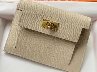 kelly0130-2 エルメス ケリー 財布 スーパーコピー Hermes Kelly Pocket Compact ケリー コンパクト財布 レディース 二つ折り財布 10色可選択