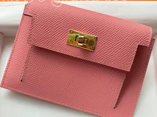 kelly0130-9 エルメス ケリー 財布 コピー Hermes Kelly Pocket Compact ケリー コンパクト財布 レディース 二つ折り財布 10色可選択