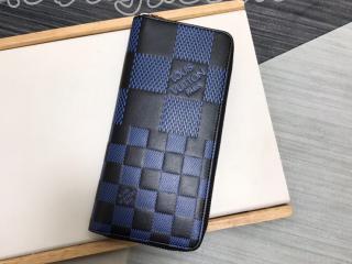 N60442 ルイヴィトン ダミエ・アンフィニ 長財布 コピー 21新作 「LOUIS VUITTON」 ジッピーウォレット・ヴェルティカル メンズ ラウンドファスナー財布