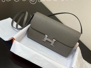 togo205-19 エルメス コンスタンス 長財布 コピー Hermes Constance Long To Go エプソンカーフスキン 二つ折り財布 24色可選択