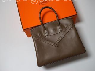 shadow35-3 エルメス バーキン バッグ コピー 限定 Hermes Shadow birkin スイフトレザー シャドーバーキン 35 ハンドバッグ 3色可選択