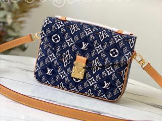 M57395 ルイヴィトン バッグ スーパーコピー 「LOUIS VUITTON」 20新作 POCHETTE MÉTIS ポシェット・メティス MM レディース ショルダーバッグ 2色可選択 ブルー